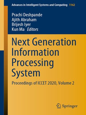 cover image of Next Generation Information Processing System